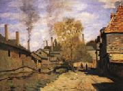 Claude Monet The Robec Stream USA oil painting artist